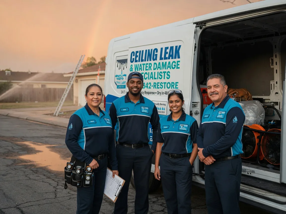 Ceiling Leak Cleanup company in Leroy, TX